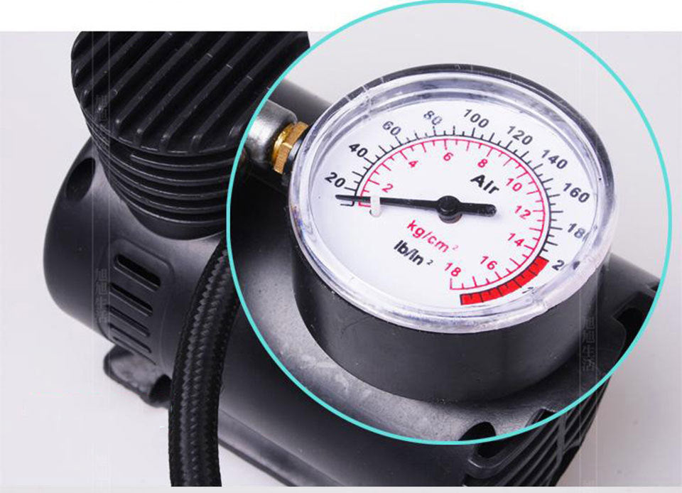 Car air pump locomotive air pump car air pump 12V - Gadgets and more