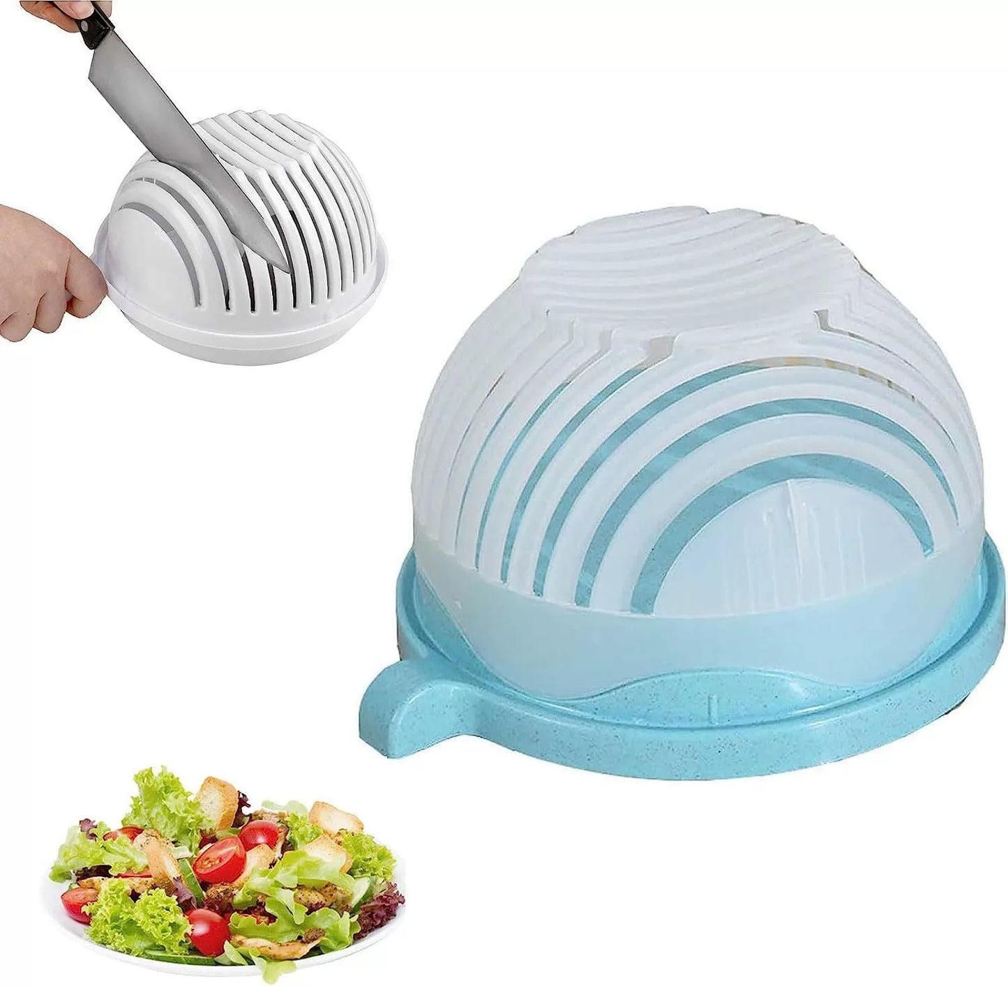 Creative Salad Cutter Fruit and Vegetable Cutter - Gadgets and more