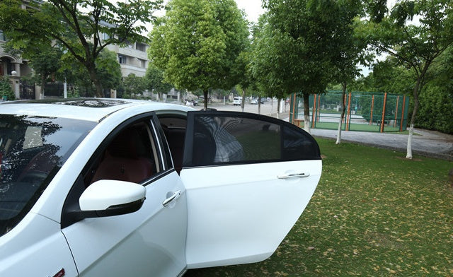 Car window sunshade Sunscreen insulated sunshade Side window sunblock Mosquito-proof dust-proof sunshade - Gadgets and more