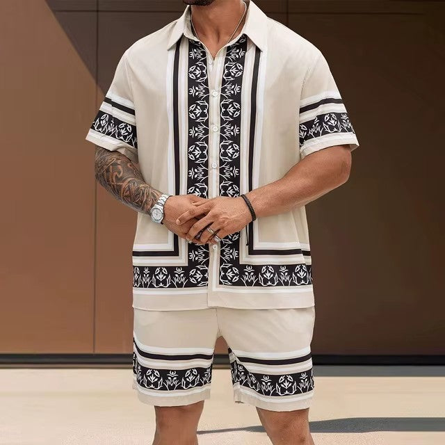 Fashion 3D Digital Printing Hawaiian Vacation Shirt Shorts - Gadgets and more