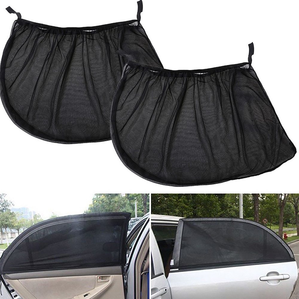Car window sunshade Sunscreen insulated sunshade Side window sunblock Mosquito-proof dust-proof sunshade - Gadgets and more